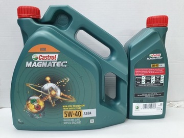 CASTROL MAGNATEC 5W40 A3/B4 5 LITRÓW / 2024 ROK /