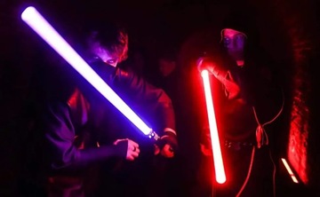ИГРУШКА СВЕТОВОЙ САБЕЛЬ ВОИН ЗВУК 7 ЦВЕТОВ