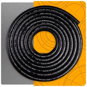 Przewód paliwowy 6,3 mm wąż paliwa 1m gumowy wężyk do oleju benzyny 2,0 MPa