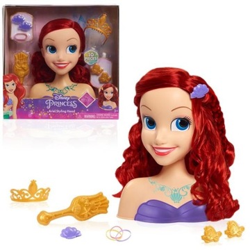 Głowa do stylizacji Just Disney ARIEL