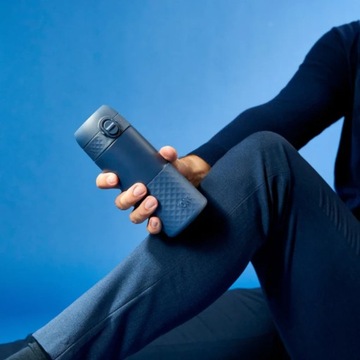 ION8 Термокружка темно-синяя для горячих и холодных напитков, 360 мл