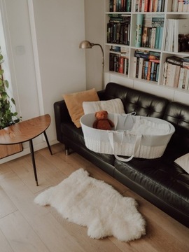 Серый вкладыш Ahojbaba Moose Basket