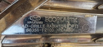 HYUNDAI ELANTRA 2016-2019 MŘÍŽKA MASKA PŘEDNÍ