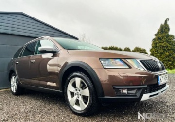 Skoda Octavia III Scout Kombi 2.0 TDI 150KM 2018 Skoda Octavia Scout, Bezwypadkowy, FV23, KredytowanieLeasing, 4x4, DSG, gw, zdjęcie 2