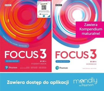 FOCUS SECOND EDITION 3. KOMPLET PODRĘCZNIK + ZES..