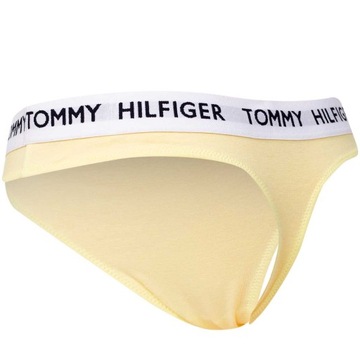 TOMMY HILFIGER STRINGI DAMSKIE THONG YELLOW r. M