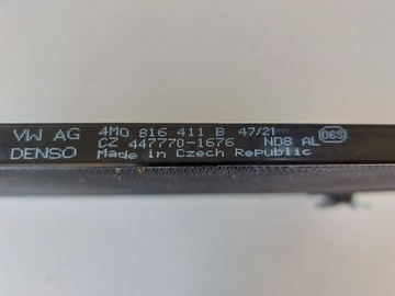 AUDI Q7 A7 A8 CHLADIČ KLIMATIZACE 4M0816411 B