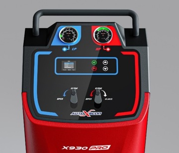 AUTOSCAN X930PRO R134a СТАНЦИЯ ОБСЛУЖИВАНИЯ КОНДИЦИОНИРОВАНИЯ ВОЗДУХА УТЕЧКА ЦИЛИНДРА 12 КГ
