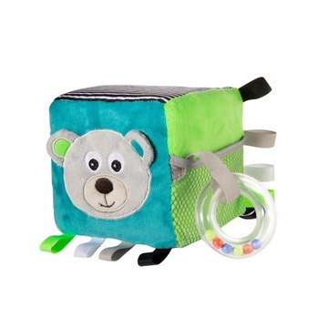 Canpol Pluszowa kostka sensoryczna BEARS 3m+