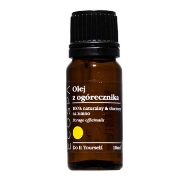 НАТУРАЛЬНОЕ ЭКО МАСЛО БУРАГО МИНИ-ПРЕССА ДЛЯ СУХОЙ КОЖИ 10 МЛ ECOSPA