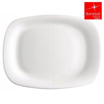 Biały półmisek talerz 34x24 cm Parma BORMIOLI ROCCO