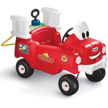 Little Tikes Auto Jeździk Straż Pożarna z Pompką
