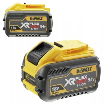 Akumulator DeWalt DCB547 18/54V 9,0/3,0Ah bateria do elektronarzędzi 1 szt.