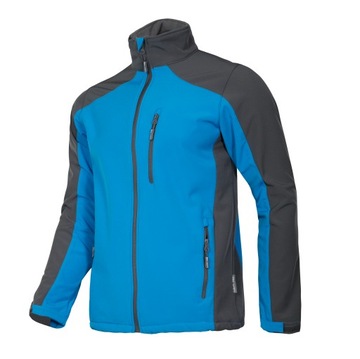 КУРТКА SOFTSHELL СИНЕ-СЕРАЯ, M, CE, ЛАХТИ
