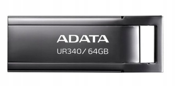 Pendrive 64 GB Adata UR340 USB3.2 Gen1 Czarny