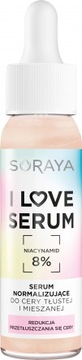 SERUM DO TWARZY PRZECIW NIEDOSKONAŁOŚCIOM WIT.B3 NIACYNAMID SORAYA