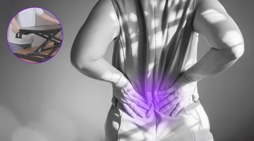 Регулируемая по высоте подставка для ноутбука на столе, черная + полка