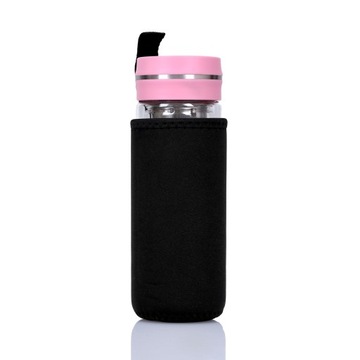 Butelka ze szkła borokrzemowego etui Casno 320 ml