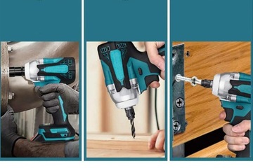 АККУМУЛЯТОРНЫЙ АККУМУЛЯТОРНЫЙ гайковерт 18 В 2500 мАч +3 АККУМУЛЯТОРА