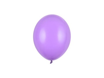 Balony fioletowe, pastelowe, 12cm, 10 szt.