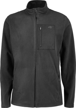 4F POLAR BLUZA POLAROWA ROZPINANA CZARNY M123 r.XL