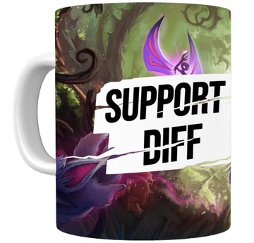 Kubek LEAGUE OF LEGENDS - SUPPORT DIFF - LULU