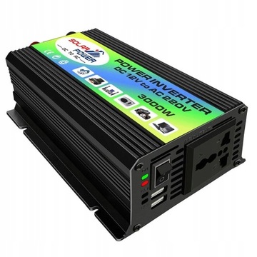 Czysta fala sinusoidalna inwertor 6000w 12v