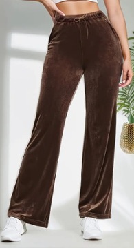 БАРХАТНЫЕ БРЮКИ КОЛОКОЛЬЧИК ЦВЕТА МОДНЫЕ КОМФОРТНЫЕ S/M