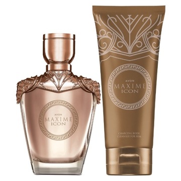 AVON ZESTAW MAXIME ICON 2 KOSMETYKI WODA TOALETOWA 75 ML ŻEL 200 ML