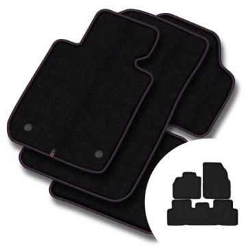 Velurové koberce Premium pro Renault Scenic II 2003-2009