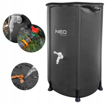 БАК ДЛЯ ДОЖДЕВОЙ ВОДЫ NEO 250 Л, СКЛАДНОЙ ПВХ