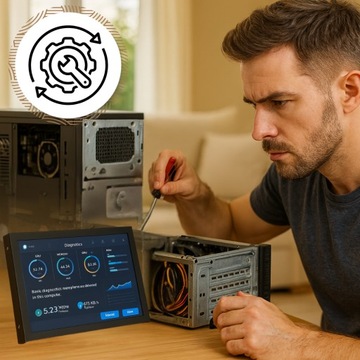 ЖК-монитор Surix SX-LCD-7CAL 7 дюймов, 1024 x 600 пикселей IPS/PLS