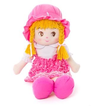 ИНТЕРАКТИВНАЯ ТРЯПОЧНАЯ КУКЛА ZUZIA CUDDLE ГОВОРИТ И ПОЕТ ПО-ПОЛЬСКИ 50 см