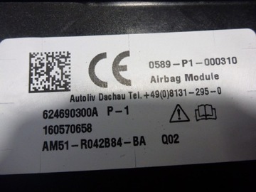 Poduszka pasażera AIRBAG Ford C-Max MK2 Kuga MK2 ORYGINAŁ