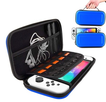 УЛУЧШЕННЫЙ ЧЕХОЛ ДЛЯ NINTENDO SWITCH OLED СИНИЙ