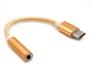 ADAPTER USB-C do JACK AUX 3.5mm słuchawek telefonu