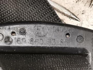 1698603385 PAS BEZPEČNOSTI PŘEDNÍ LEVÝ 80 2006 MERCEDES-BENZ B (W245)