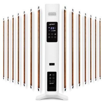 Электрический нагреватель Энергосберегающий Yoer Программатор времени Температура