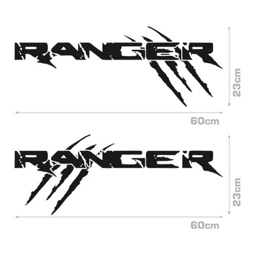 Naklejka RANGER 2szt 60cm