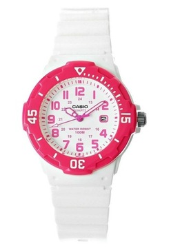ZEGAREK DAMSKI CASIO PREZENT DLA DZIEWCZYNKI Z DATOWNIKIEM