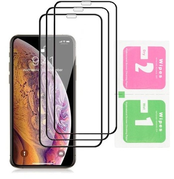 3 шт. 5D ПОЛНОСТЬЮ КЛЕЙНОЕ СТЕКЛО для iPhone XR / 11