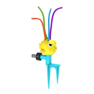 Игрушка-распылитель для детей, движущиеся трубки, вращающаяся игрушка-распылитель.