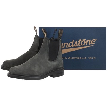 Buty Sztyblety Blundstone 1308 Rustic Black Czarne