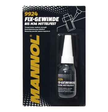 MANNOL 9924 KLEJ DO GWINTÓW ŚREDNI 10ml