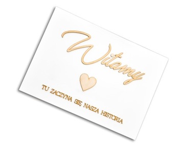 Plansza tablica na powitanie Gości Ślub Wesele TAB-1DS