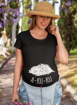 ФУТБОЛКА ДЛЯ МАТЕРИЛОВ ПОДАРОК ​​БУДУЩЕЙ МАМЕ КУ КУ