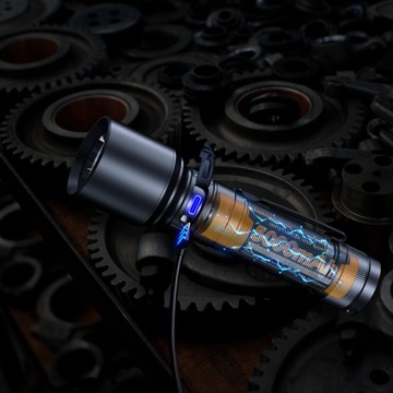 Fenix ​​C7 USB-C аккумуляторный светодиодный фонарик 3000 лм Дальность действия 470 м