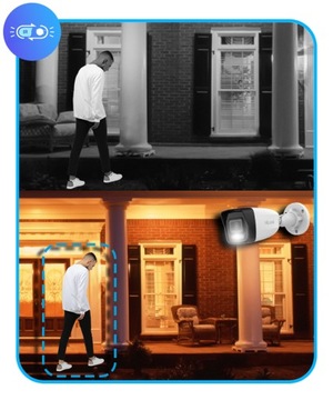 НАРУЖНАЯ IP-КАМЕРА PoE HiLook IPCAM-B2-50DL Full HD до 50 метров ИК+светодиод