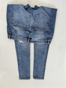 H&M dzinsy spodnie jeans rurki 42 xl