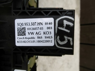 КОМБИНИРОВАННЫЙ ПЕРЕКЛЮЧАТЕЛЬ 5Q0953507HN VW GOLF VII LIFT